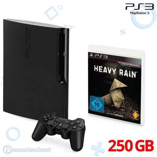Ps3 console slim 250gb nero - ps3,
