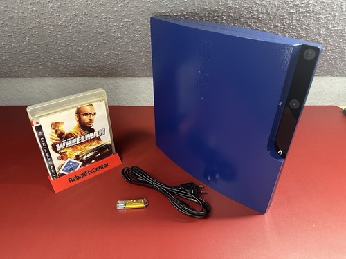 Sapphire blue playstation - playstation, 3
