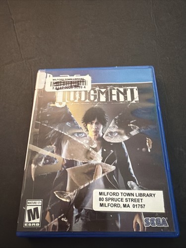Judgment libreria sony - judgment,