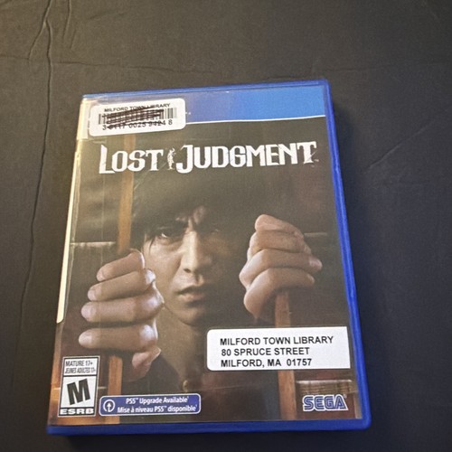 Lost judgment sony - lost,